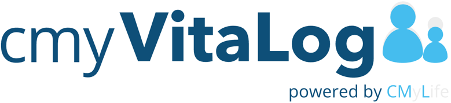 logo cmyVitaLog app CLL PROM app cmyCLL